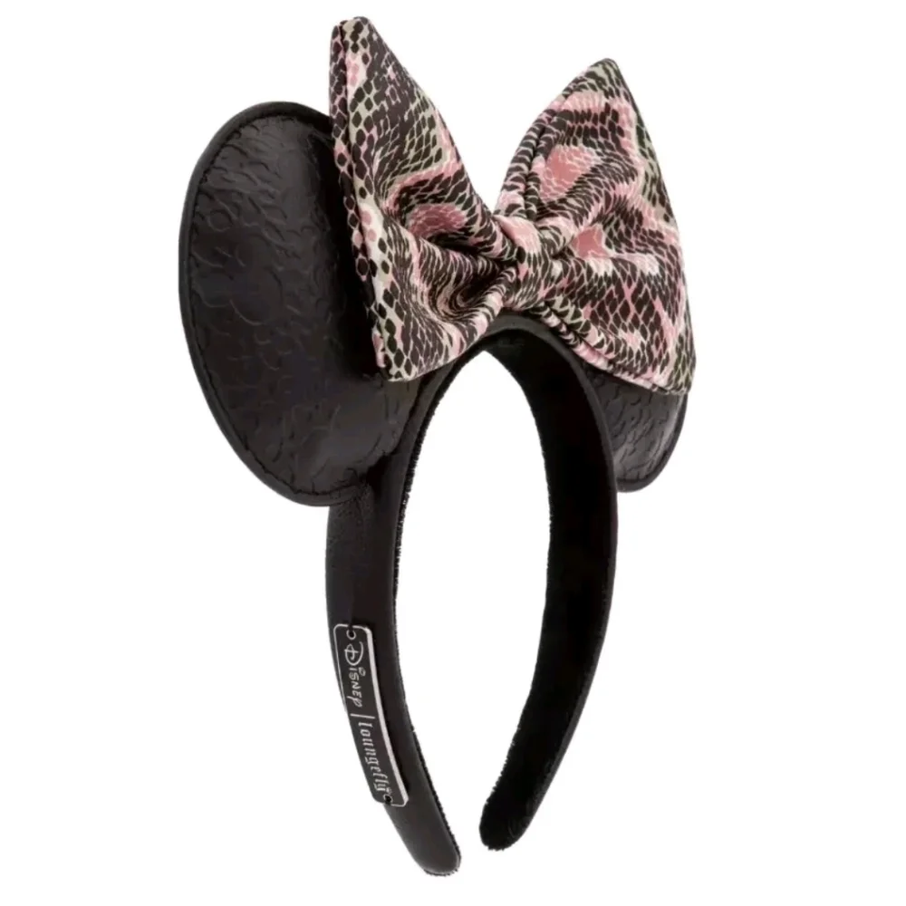🖤▪️Disney▪️ Loungefly Ears Headband - Minnie Mouse Animal Print